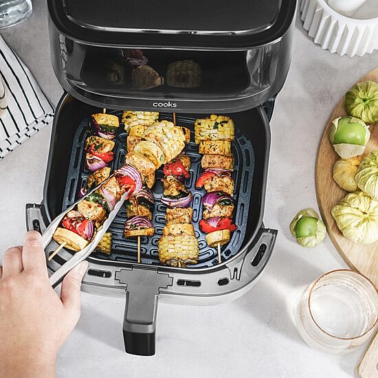 Cooks 6 Quart Air Fryer Touchscreen