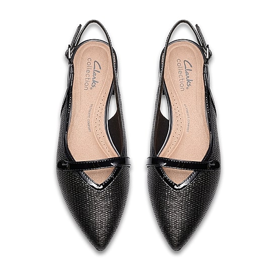 Clarks Natalyn Womens Pointed Closed Toe Ballet Flats