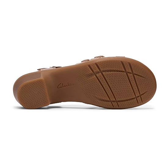 Clarks Womens Emily2 Rose Strap Sandals
