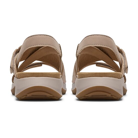 Clarks Womens Maelynn Gem Adjustable Strap Flat Sandals
