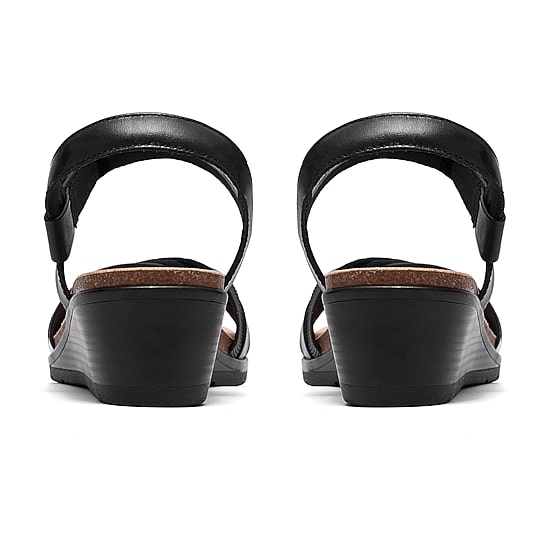 Clarks Womens Kacha Twist Wedge Sandals