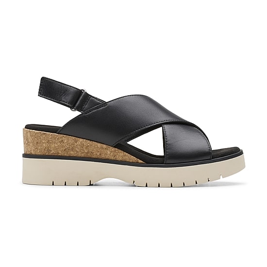 Clarks Womens Diaz Wedge Sandals