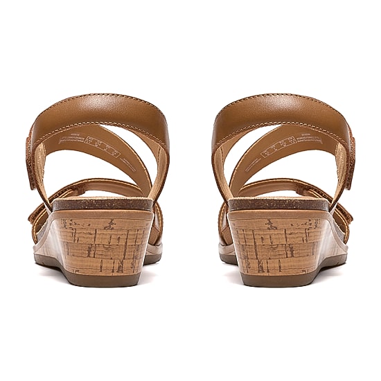Clarks Womens Kacha Wave Wedge Sandals