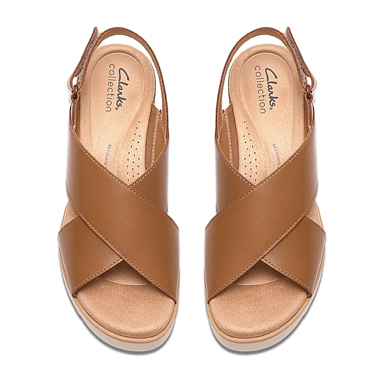 Clarks Womens Diaz Wedge Sandals