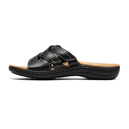 Clarks Womens Laurieann Opal Flat Sandals