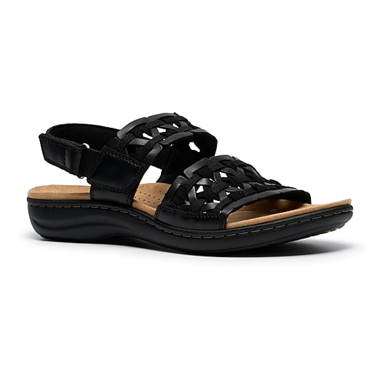 Clarks Womens Laurieann Lily Adjustable Strap Flat Sandals