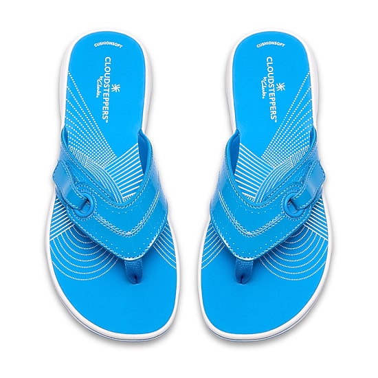 Clarks Cloudsteppers Womens Breeze Reyna Flip-Flops