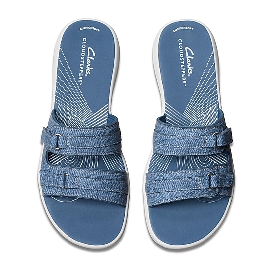 Clarks Cloudsteppers Womens Breeze Piper Flip-Flops