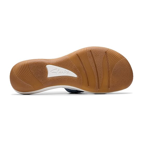 Clarks Cloudsteppers Womens Breeze Piper Flip-Flops