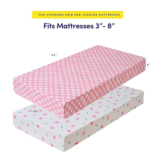 Sweet Home Collection Baby Toddler Cozy Crib Sheet