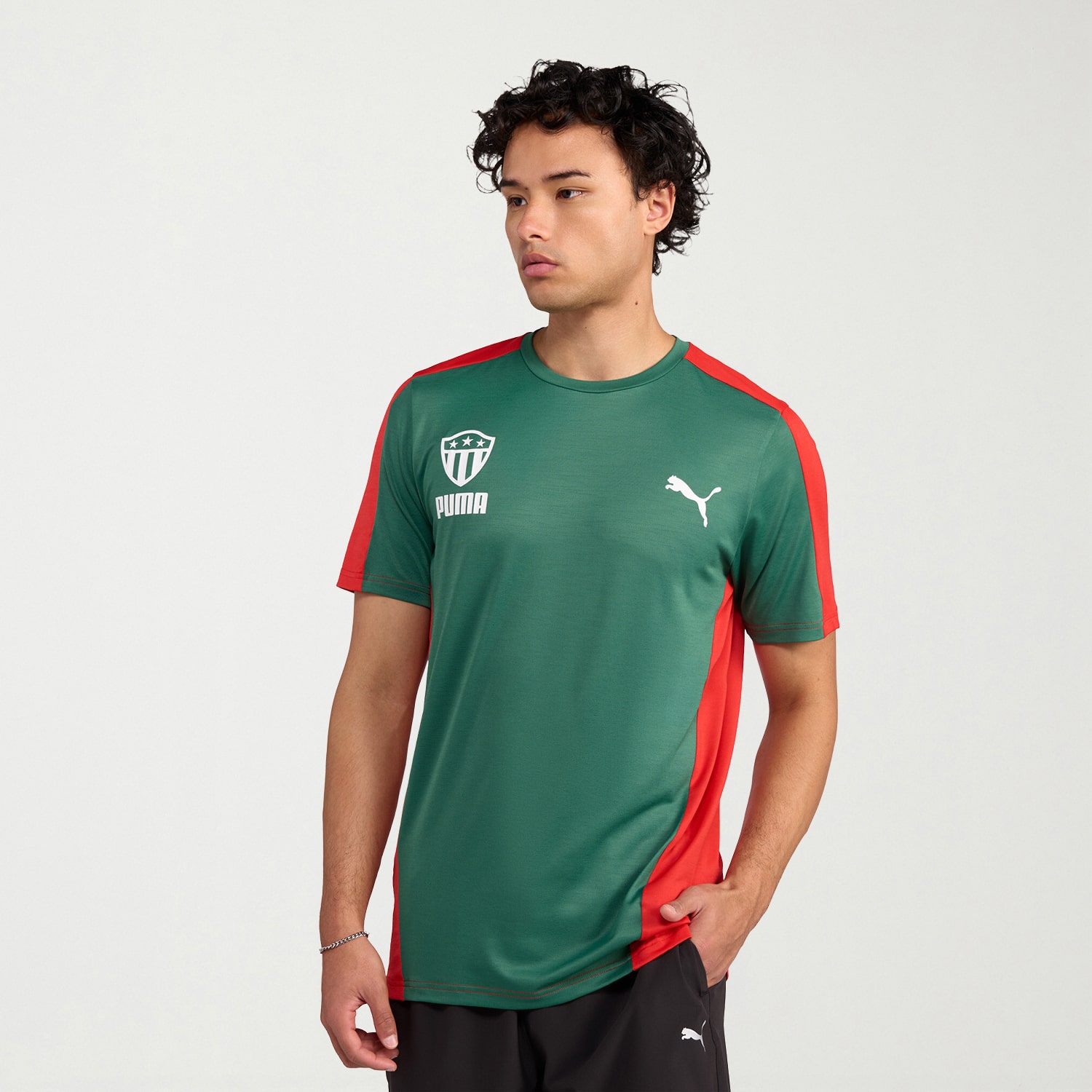 PUMA Mens Crew Neck Short Sleeve Jersey