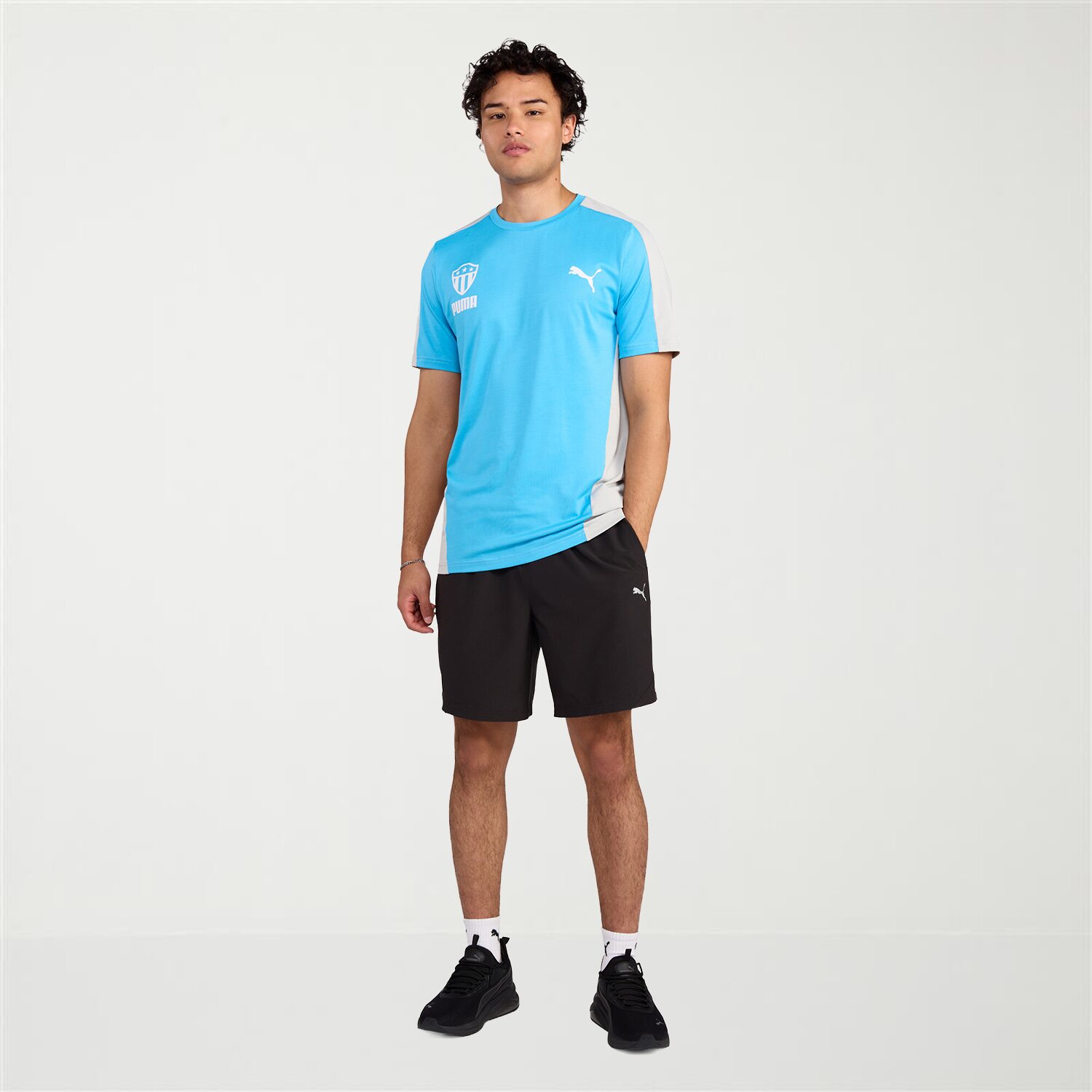 PUMA Mens Crew Neck Short Sleeve Jersey