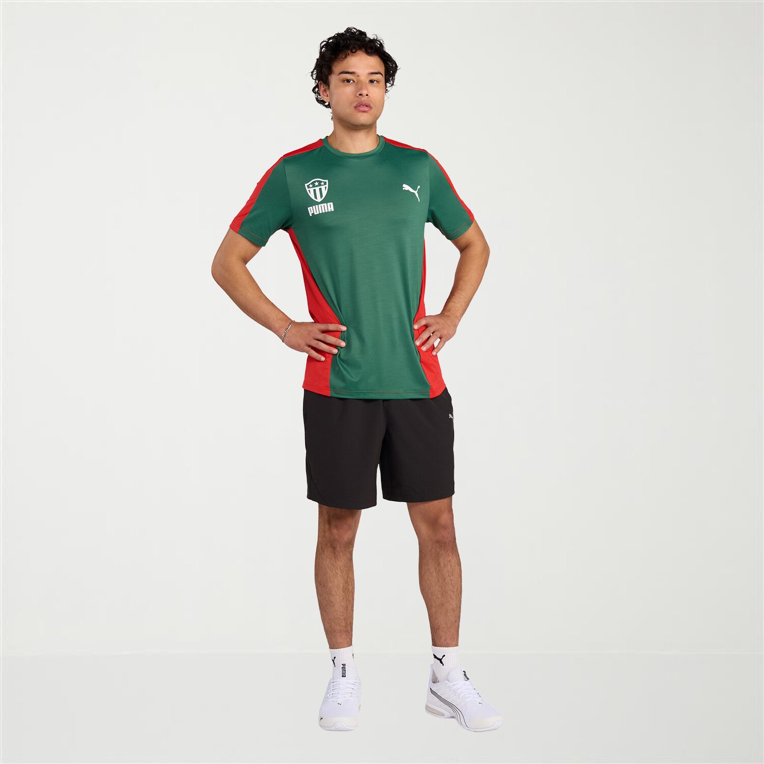 PUMA Mens Crew Neck Short Sleeve Jersey