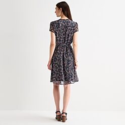 j taylor short sleeve fit & flare dress J Taylor Fit And Flare Dress Jcpenney Perceptions Womens Plus Short Sleeve  Lace Midi Fit Flare