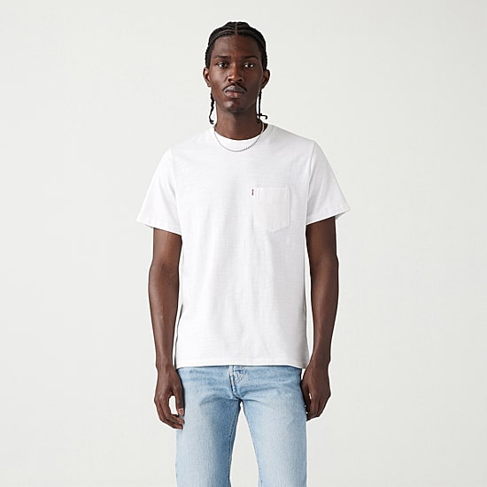 Levi's® Mens Classic Crew Neck Short Sleeve Pocket T-Shirt