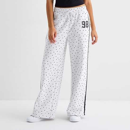 Forever 21 Womens Juniors Wide Leg Sweatpant