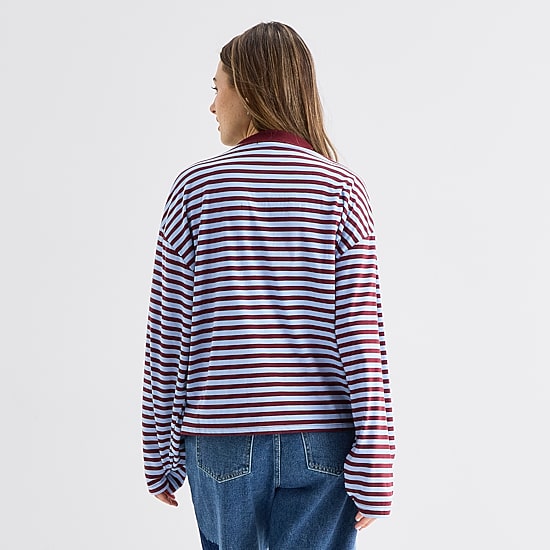 Forever 21 Womens Juniors Crew Neck Long Sleeve T-Shirt