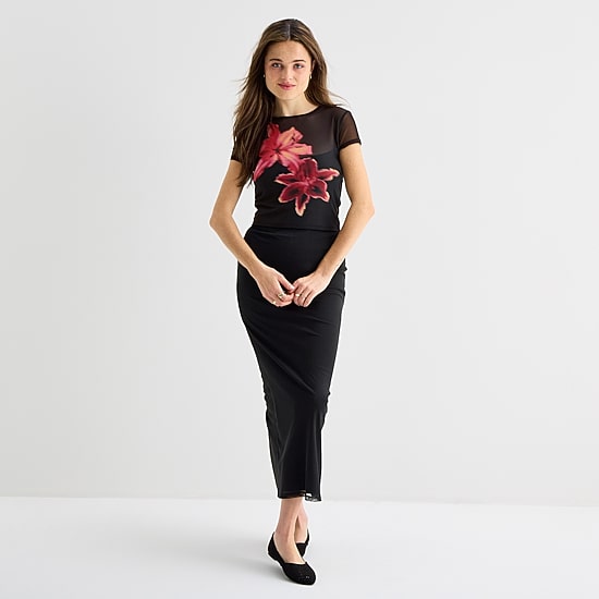 Forever 21 Womens Juniors Crew Neck Short Sleeve T-Shirt