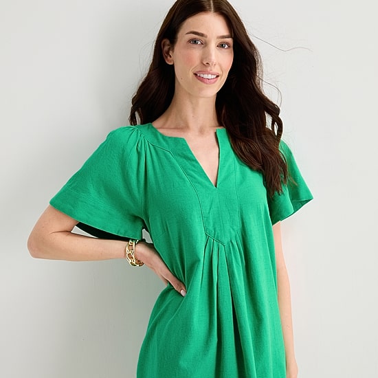 St. John's Bay Womens Short Sleeve Sheath Dress