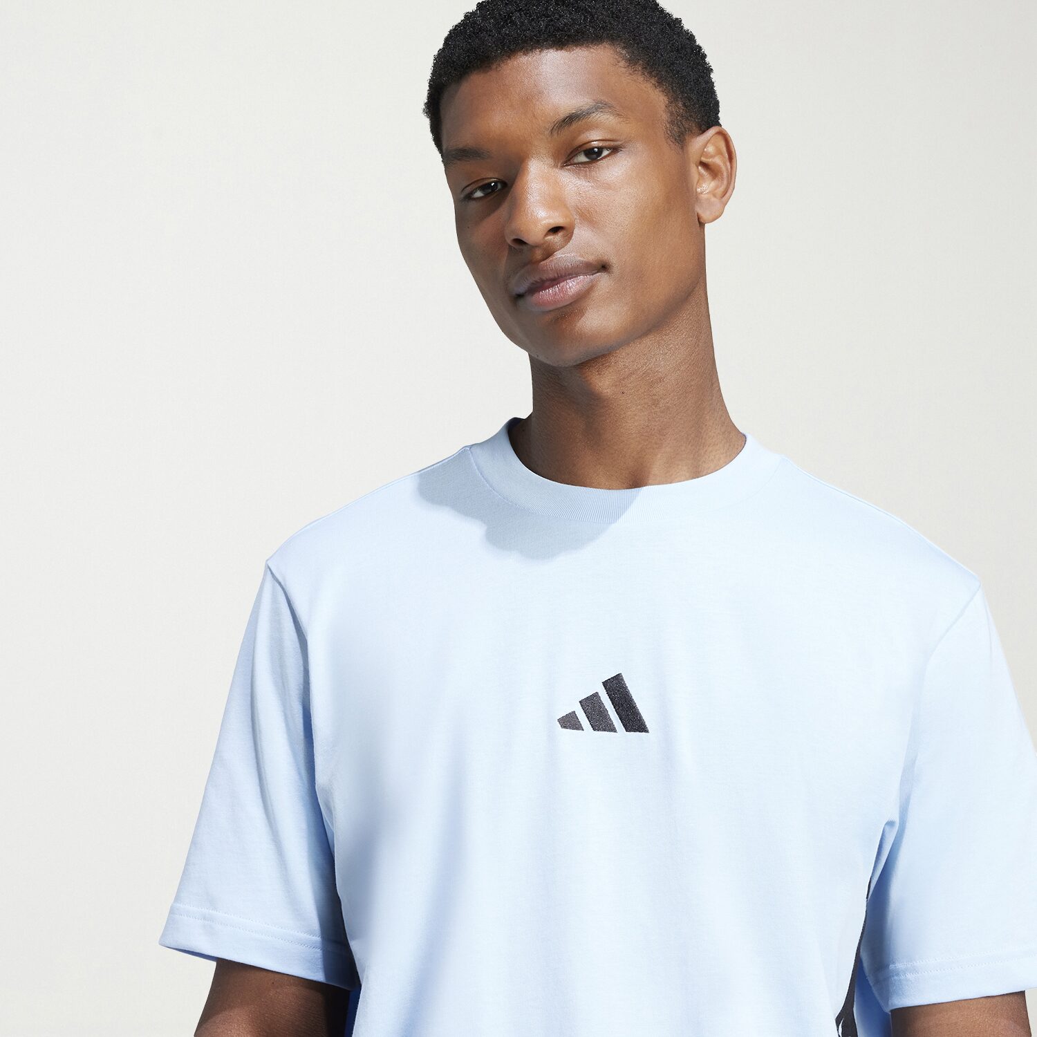 adidas Mens Crew Neck Short Sleeve Active T-Shirt