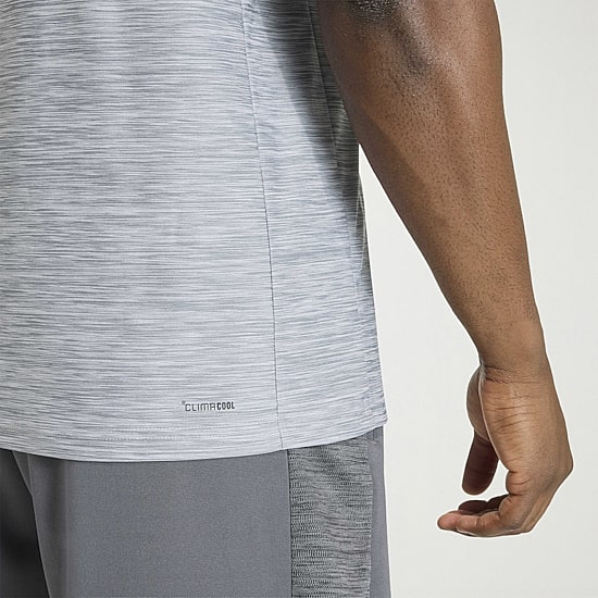 adidas Mens Crew Neck Short Sleeve Active T-Shirt