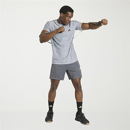 adidas Mens Crew Neck Short Sleeve Active T-Shirt