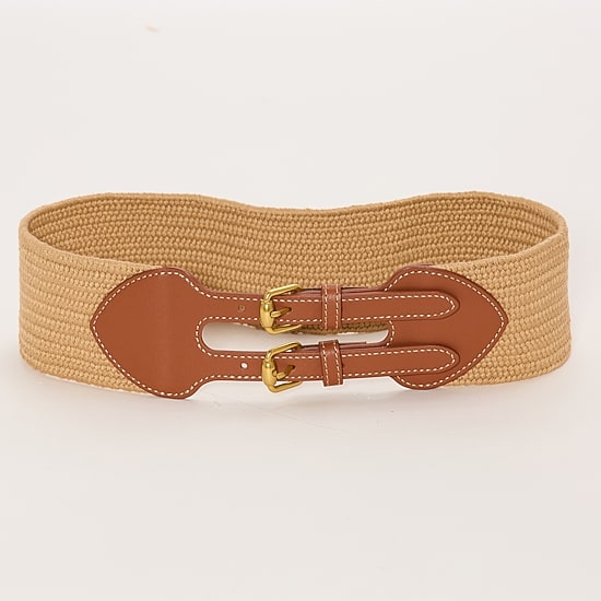 A.N.A Two Buckle Stretch Belt Womens Belt