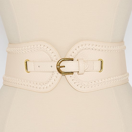 A.N.A Whipstitch Edge Stretch Belt Womens Belt