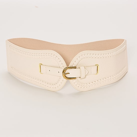 A.N.A Whipstitch Edge Stretch Belt Womens Belt