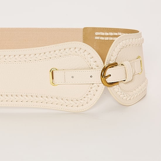 A.N.A Whipstitch Edge Stretch Belt Womens Belt