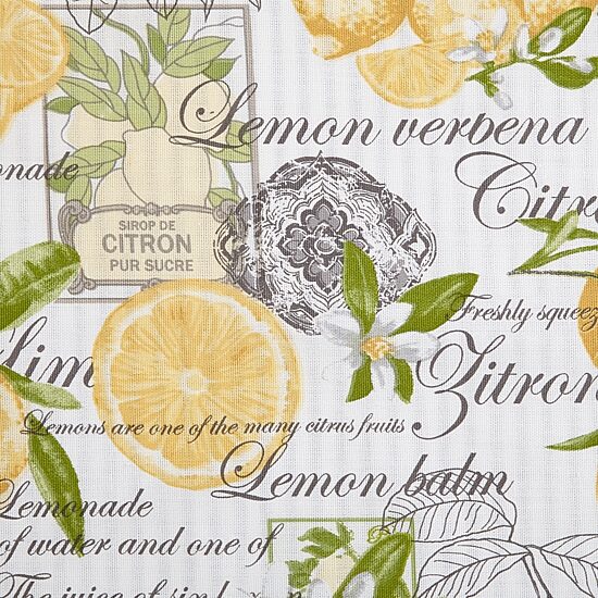 Home Expressions Lemon Zest 2-pc. Rod Pocket Window Tier