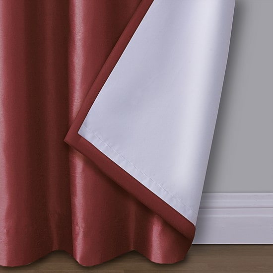 Max Blackout Mystique Rod Pocket 100% Blackout Single Curtain Panel