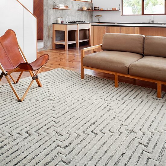 Loloi Hagen Geometric Power Loomed Indoor Rectangular Accent Rug