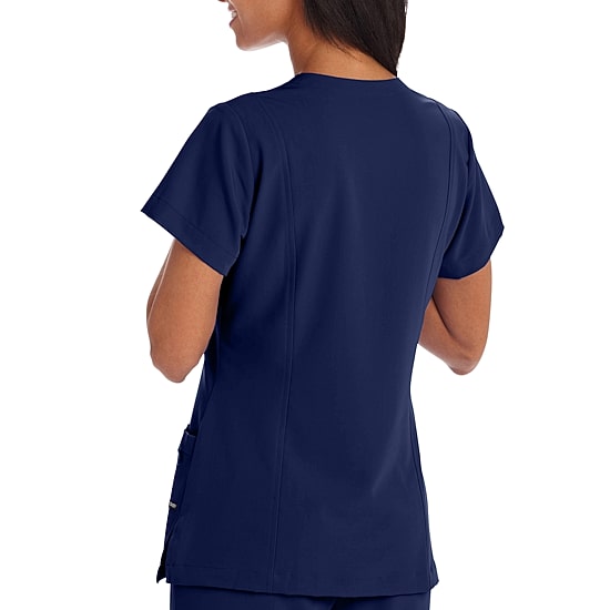 Jockey 2306 Womens V Neck Short Sleeve Stretch Fabric Scrub Top