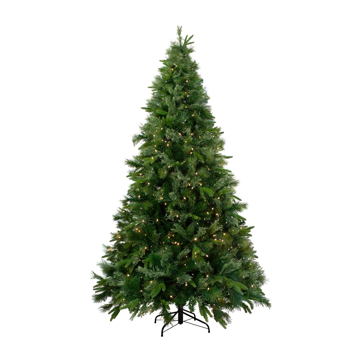 9.5' Pre-Lit Full Ashcroft Cashmere Pine Artificial Christmas Tree - Clear Dura-Lit Lights