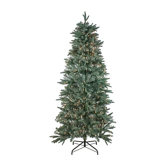 6.5' Pre-Lit Slim Washington Frasier Fir Artificial Christmas Tree - Clear Lights