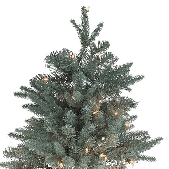 6.5' Pre-Lit Slim Washington Frasier Fir Artificial Christmas Tree - Clear Lights