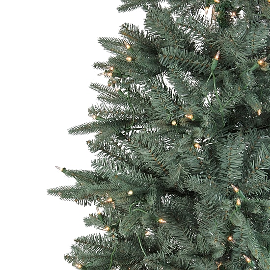 7.5' Pre-Lit Washington Frasier Fir Slim Artificial Christmas Tree - Clear Lights