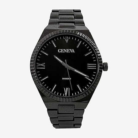 Geneva Mens Gray Bracelet Watch Mac8100jc - JCPenney