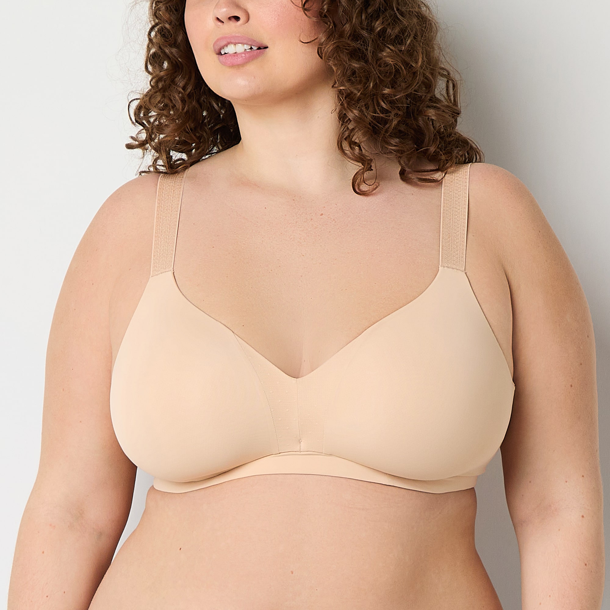 Liz Claiborne Cool Touch Lightly Lined Full Coverage Wireless Full Coverage Bra 351864