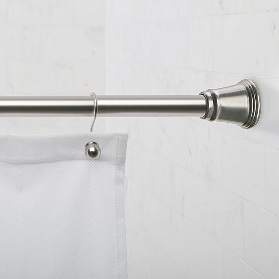 Zenna Home Maytex Basics Adjustable Shower Curtain Rod