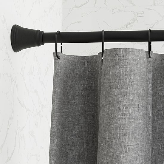 Zenna Home Maytex Basics Adjustable Shower Curtain Rod