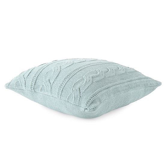 Linden Street Cable Knit Chenille 22x22 Square Pillow