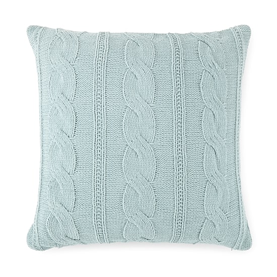 Linden Street Cable Knit Chenille 22x22 Square Pillow