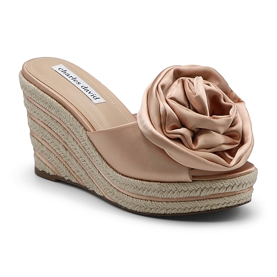 Charles David Womens Wedge Sandals