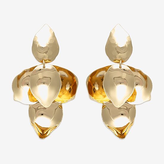 Bold Elements Womens Drop Earrings