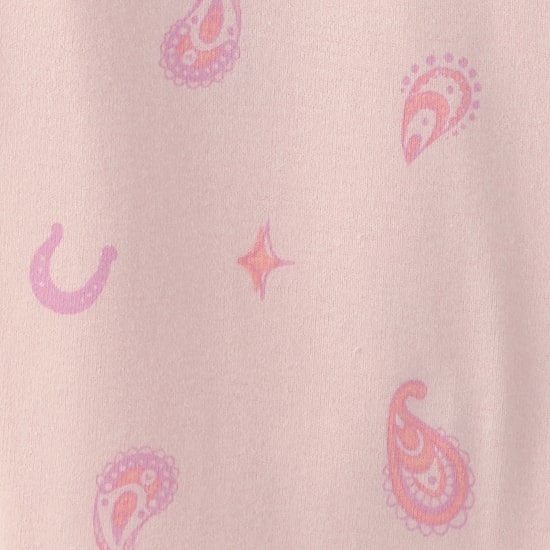 Carter's Little & Big Kid Girls Crew Neck Short Sleeve 4-pc. Pajama Set