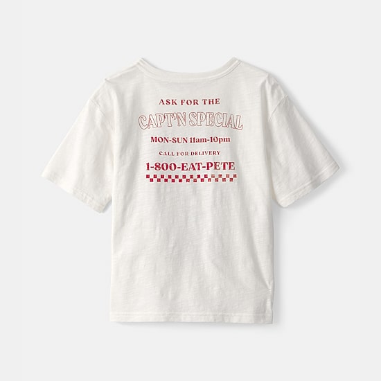 Carter's Little & Big Kid Boys Round Neck Short Sleeve Regular Fit Graphic T-Shirt