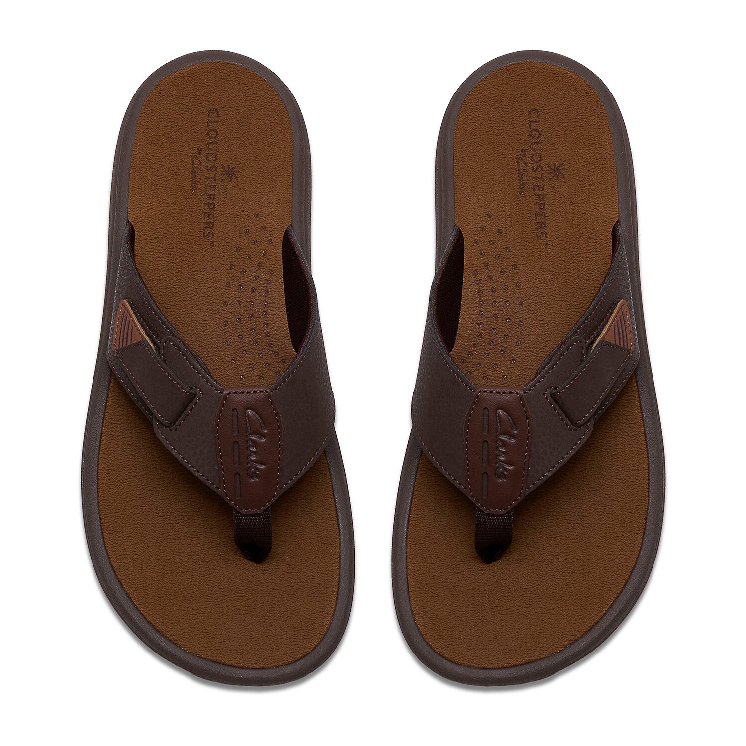 Clarks Cloudsteppers Mens Breeze Flip-Flops