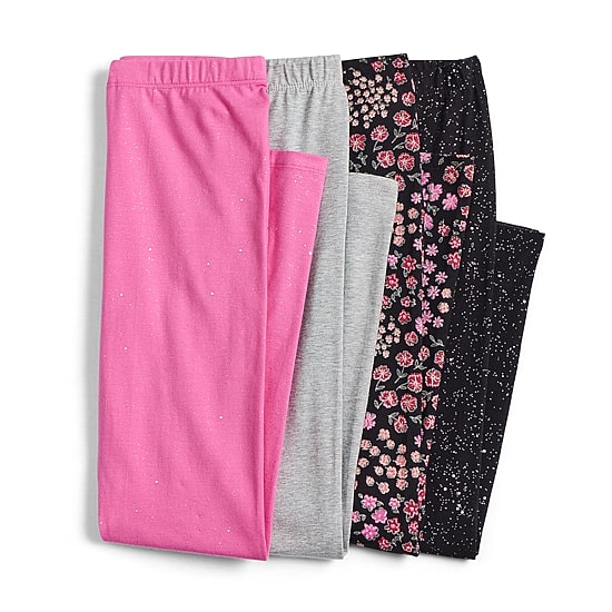 Thereabouts Sparkle Little & Big Kid Girls Knit Skinny Full Length Leggings